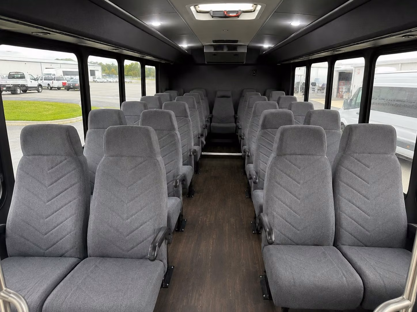 18 passenger minibus inside