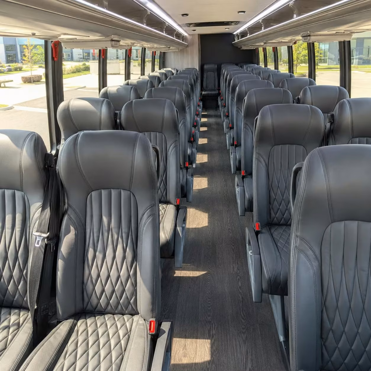 25 passenger minibus inside