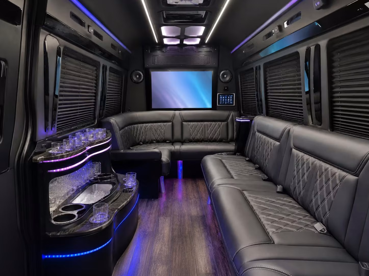 bus rental options for dallas trips