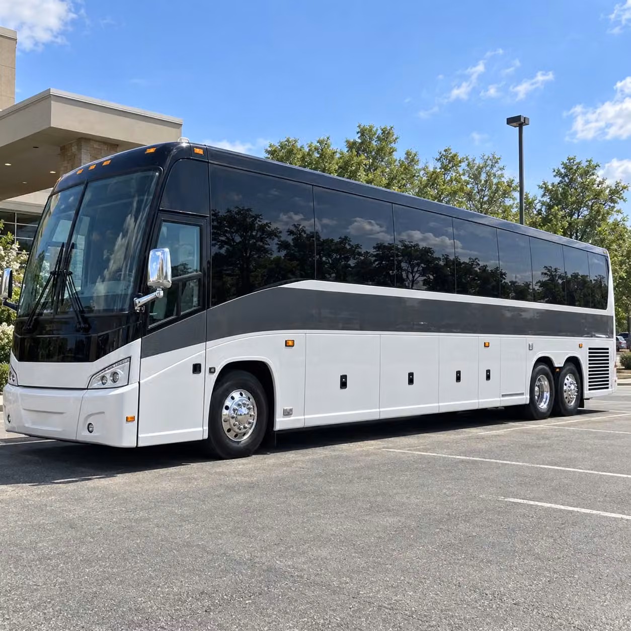 dallas corporate event convention shuttle bus transportation