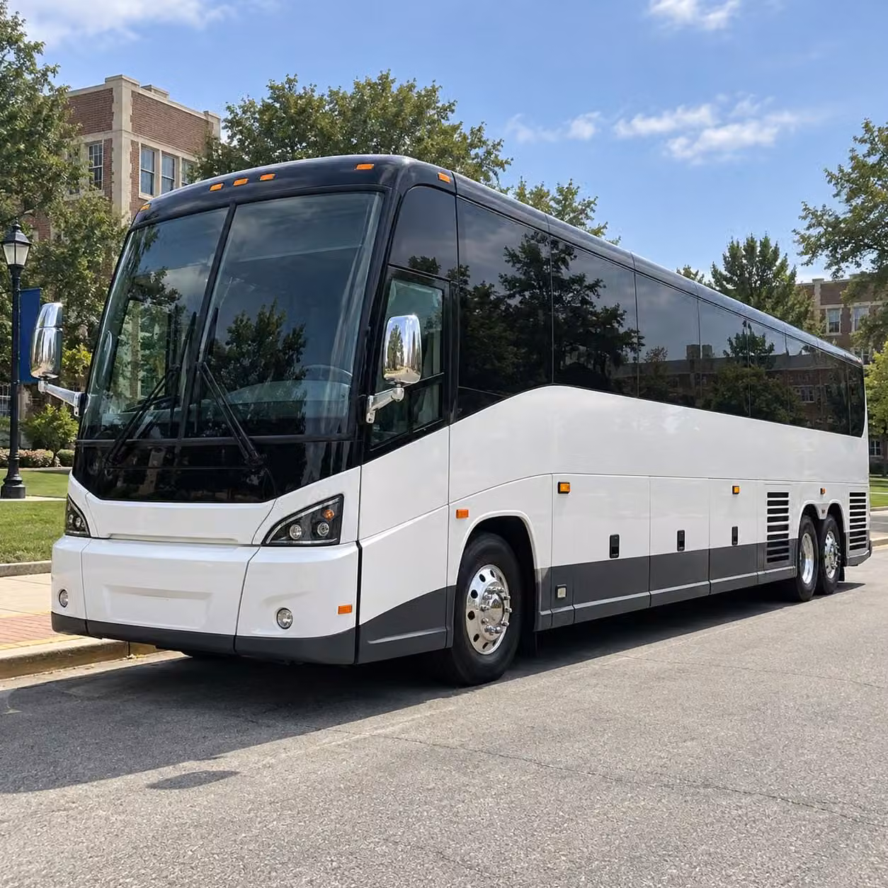 dallas wedding shuttle bus guest transportation